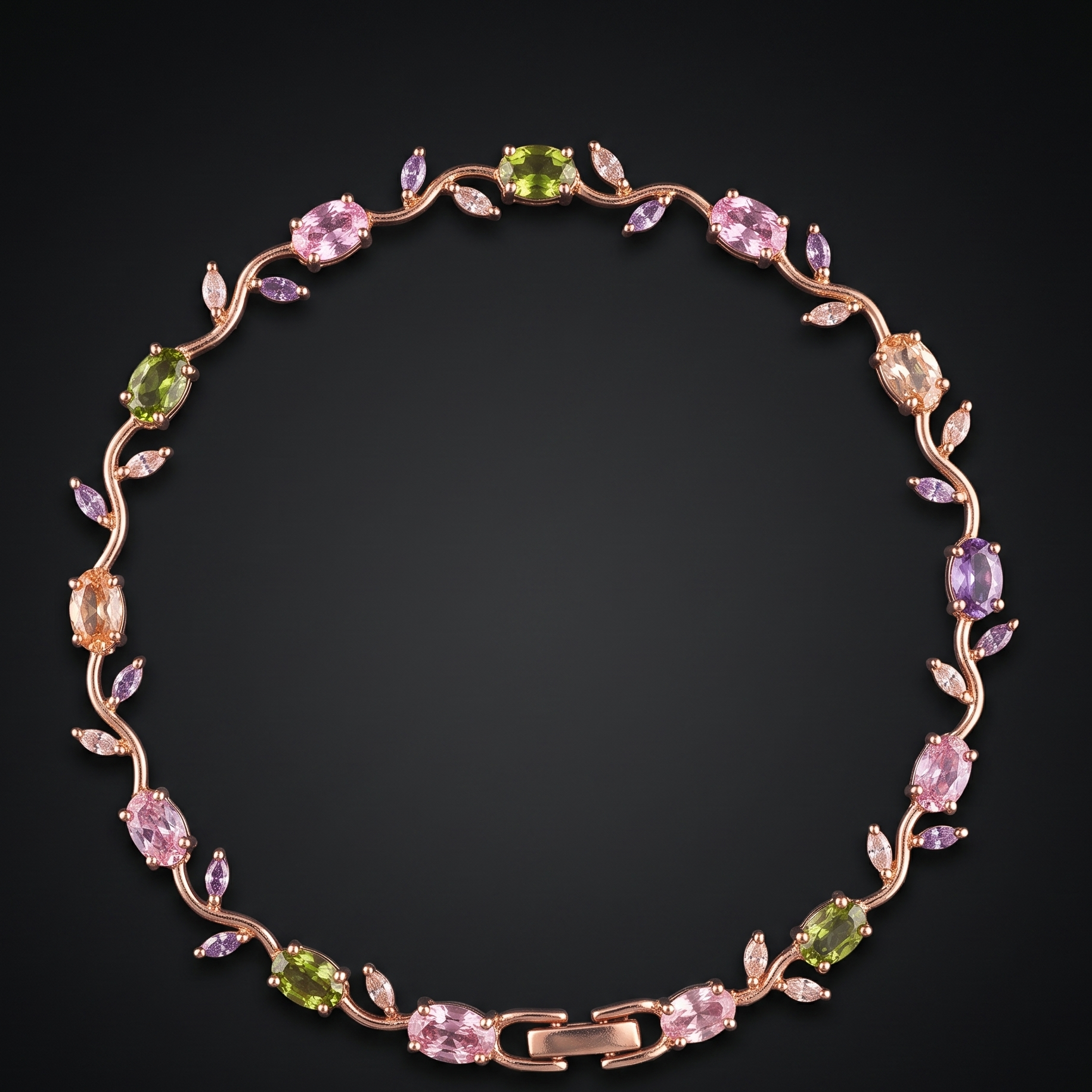 Floral Vine Pastel Bracelet
